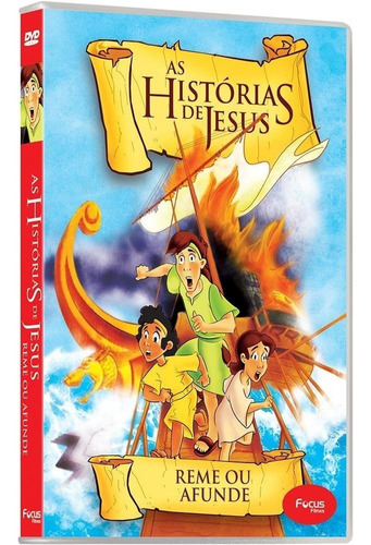 Dvd As Histórias De Jesus - Reme Ou Afunde