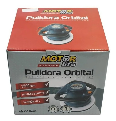 Pulidora De Auto Motorlife 90w 3600 Rpm