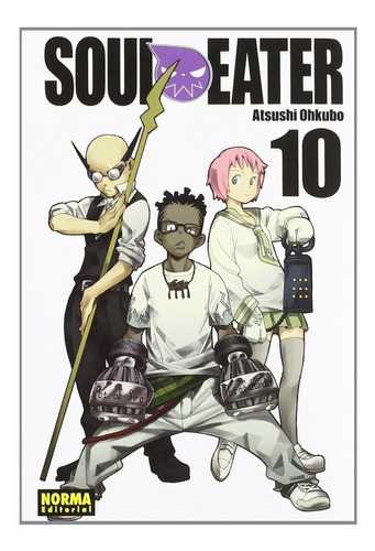 Soul Eater No. 10: Soul Eater No. 10, De Atsushi Ohkubo. Serie Soul Eater, Vol. 10. Editorial Editorial Norma Comics, Tapa Blanda, Edición 2011 En Español, 2011