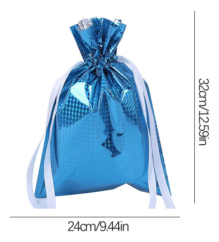 Bolsa De Regalo De Decoración Navideña, Bolsa De Regalo Con