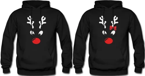 Sudaderas para parejas de navidad new arrivals