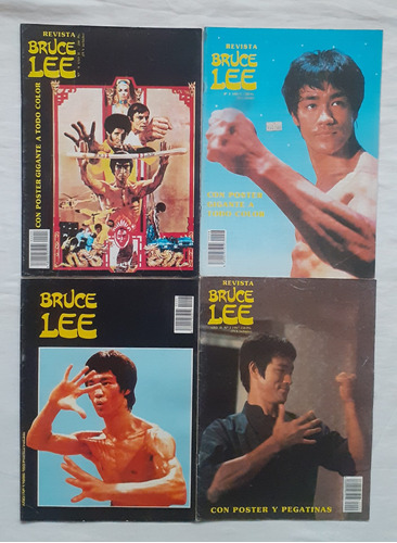 Bruce Lee Revistas Posters Stickers Oferta Karate Kung Fu