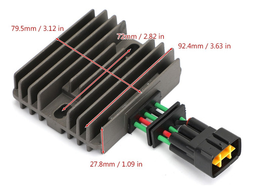 Mc1 Regulador Rectificador For Yamaha 50-70/115 Hp De 4