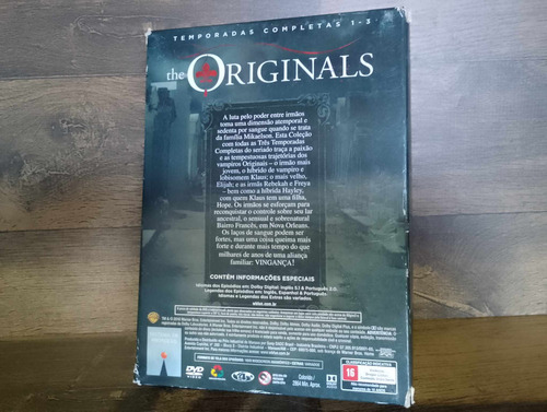Dvd Box The Originals 1,2 E 3 Temporadas Completas (Usado)