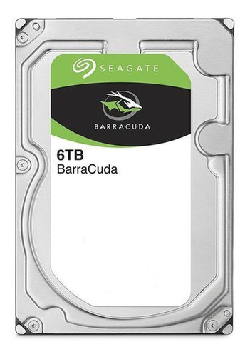 Hd Seagate Skyhawk Surveillance 6tb Sata 6gb/s 256mb 7200rpm Cor Prateado