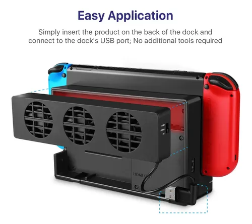 Cooling Fan For Nintendo Switch Ns Stand Game Console Cooler