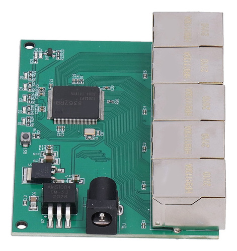 Módulo De 5 Puertos 1000m 100m Active Gigabit Ethernet Basad
