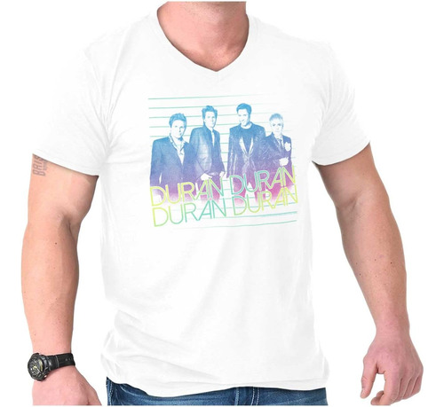 Brisco Brands Duran Duran Group Photo Concert Tour Camisetas