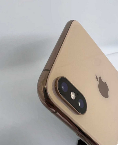 Imagen 2 de 7 de iPhone XS Max 64gb Gold Cargador Cable Funda Glass Cuota
