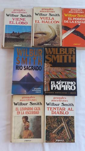 Pack De Novelas De Wilbur Smith