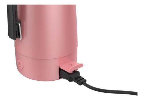 Imagen 7 de 10 de Termo Electrico Peabody Pe-et1001 Rosa Inox Pico Cebador Cta