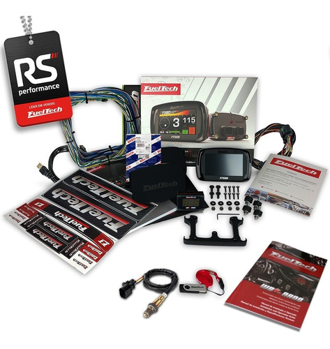 Fueltech Ft550 6m Wide Band Nano Chicote 4,5m + Sonda Bosch