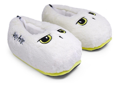 Imagem 9 de 9 de Pantufa 3d Coruja Edwiges Hedwig Hp - Harry Potter Original