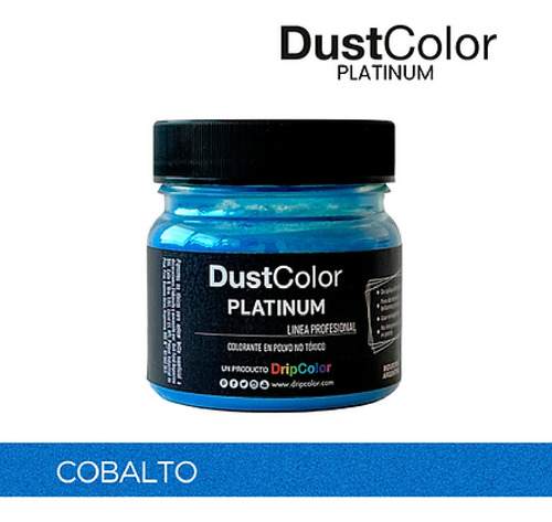DripColor Platinum polvo para pintar color cobalto 10g