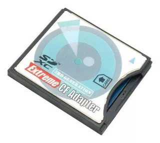 Adaptador De Memoria Sd A Cf Compact Flash