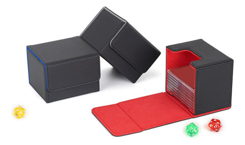 . Premium 130 Trading Card Deck Box Contenedor Con Naranja