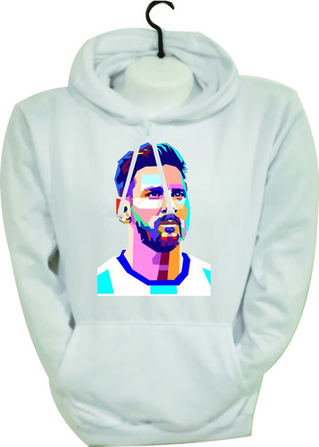 Buzos Hoodies Lionel Messi Argentina Niños Y Adultos