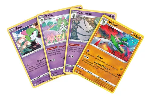 Pokémon Deck Gardevoir V Ee6 - Reinado Arrepiante - Copag