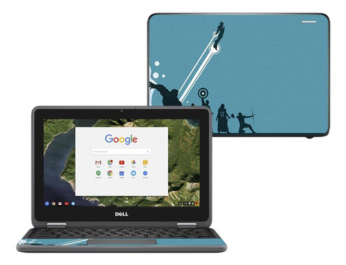 Mightyskins - Skin Compatible Con Dell Chromebook 11  - Sup.