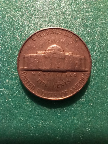 Moneda 5 Centavos 1964 Eeuu Dolar (Usado)