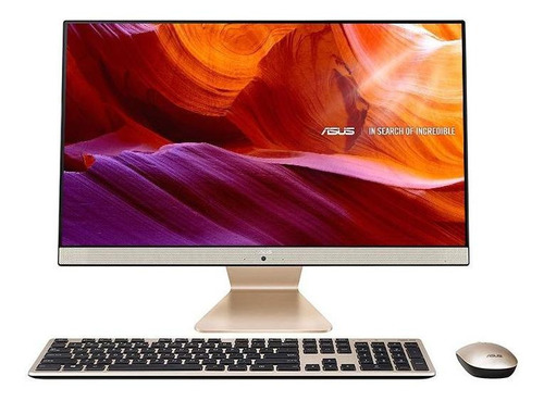 Computadora Aio Asus V222fa Core I3 8gb 1tb 128gb Ssd 21.5