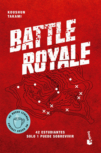 Battle Royale: 42 estudiantes. Solo 1 puede sobrevivir., de Takami, Koushun., vol. 1. Editorial Booket, tapa blanda, edición 1 en español, 2023