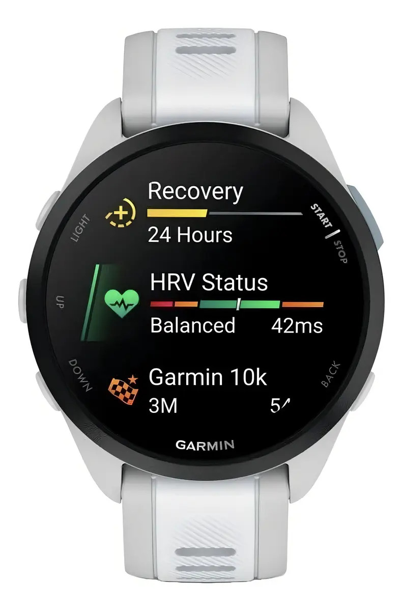 Relógio Garmin Forerunner 165 Amoled - Branco