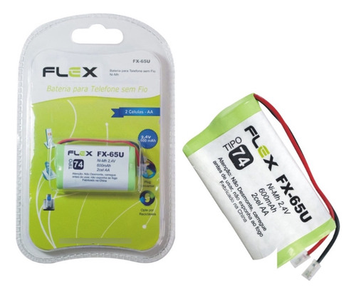 Bateria Para Telefone S/fio Flex Fx 65u #3203