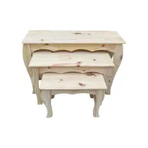 Comprar Set 3 Mesas De Arrime Dressoire, Candy Bar, Provenzal, 40 Cm