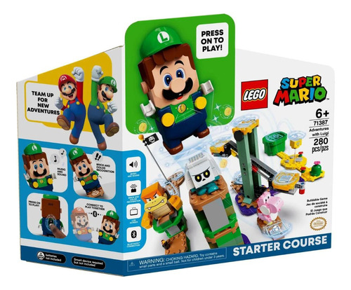 Lego Super Mario 71387 - Aventuras Do Luigi Pacote Inicial