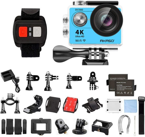 Imagen 7 de 7 de 4k Wi-fi Cámara De Acción Deportiva Ultra Hd Impermeable Dv