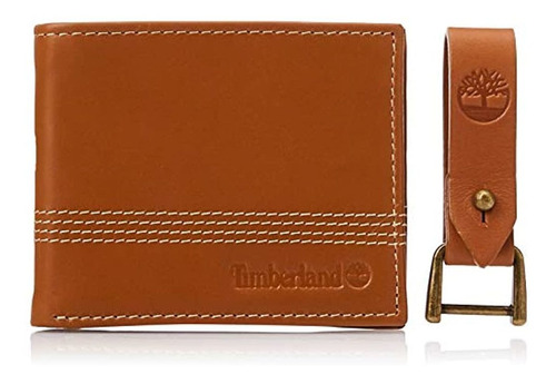 Cartera De Piel Para Hombre Con Llavero A Juego Timberland