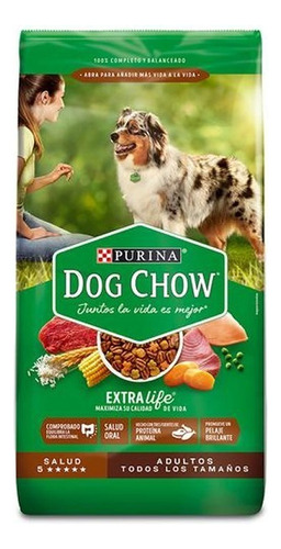 Alimento Concentrado Dog Chow Extra Life