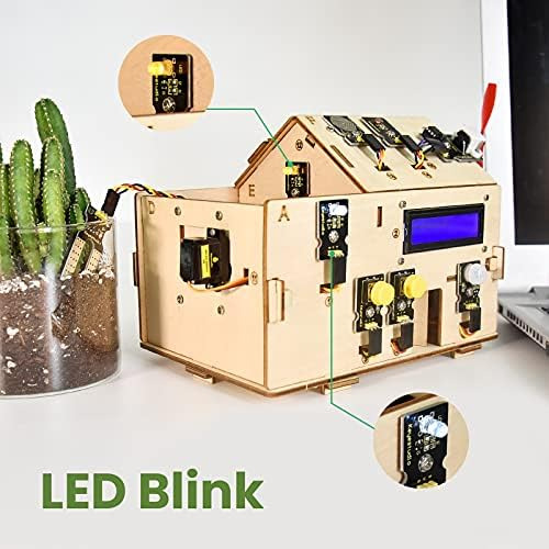 Keyestudio Smart Home Starter Kit Para Arduino Para Uno R3,