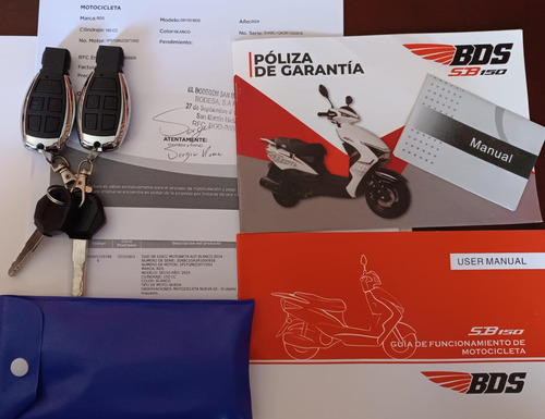 Motoneta Bds Sb150 2024 En Óptimas Condiciones