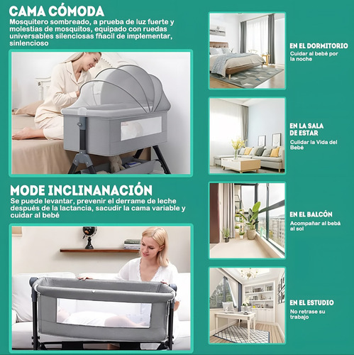Corrales Para Bebés Cuna Corral Con Mosquitero Altura Regula