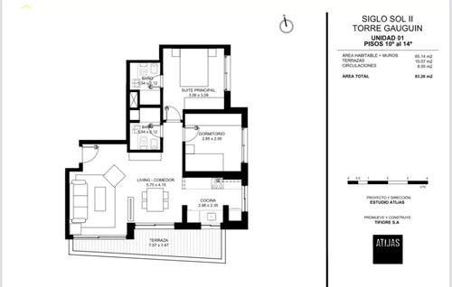 Departamento En Venta A Estrenar, 2 Dormitorios, Torre Gauguin, Playa Brava, Punta Del Este.