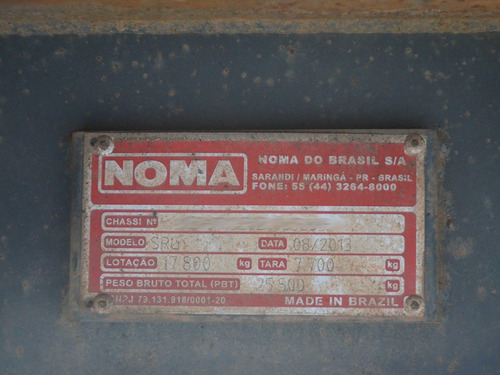 Carreta Carga Seca Noma 2013 Ent De 24mil + 30x R$ 2.675.00