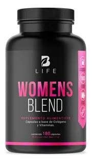 Multivitaminico De Mujer 180 Cápsulas Vitaminas Mujer B Life