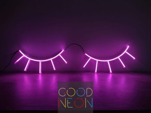Cartel Neon Led Pestañas