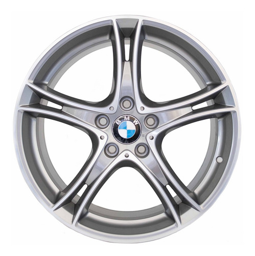 Rodas 19 Bmw 135i Style 361 5x120 -2 Talas Série 120 130 F20 Cor Grafite Com Diamantado
