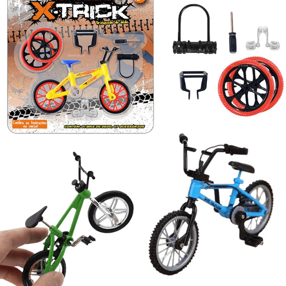 Mini Bicicleta Dedo X Acessorios Brinquedo Radical Manobras | MercadoLivre
