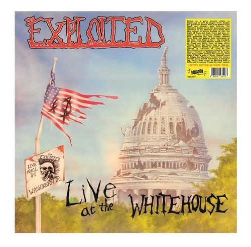Vive En The Whitehouse Vinilo De Color Salpicado