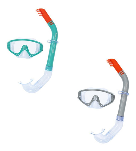 Imagen 1 de 1 de Set Snorkel Profesional Para Adultos