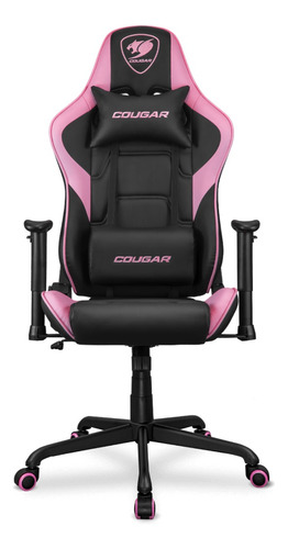 Silla Gamer Cougar Armor Elite Eva Acero Cuero 160º 120kg 2d