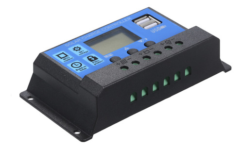 Controlador Regulador Inteligente Pwm Con 24 V 12 V