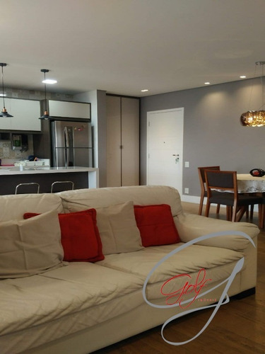 Imagem 1 de 19 de Residencial Mantiqueira Jardins Do Brasil Belíssimo Apartamento, Andar Alto!! Apto 83 M³ Dois Dormitórios , Uma Suite,. - Ap00821 - 69302798