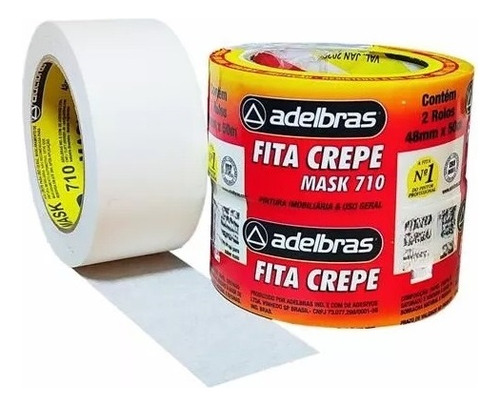 Kit Fita Crepe 710 Mask 48mm X 50m C/ 04 Rolos