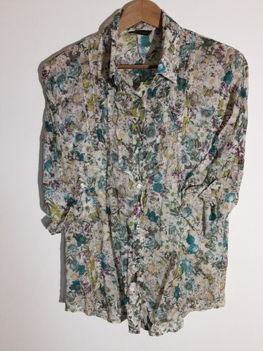 Imagen 5 de 8 de Blusa Floreada Italiana