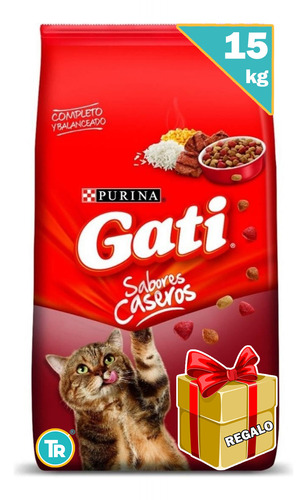 Ración Para Gato - Gati 15kg + Envío Gratis